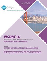 WSDM 16 9th ACM International Conference on Web Search and Data Mining