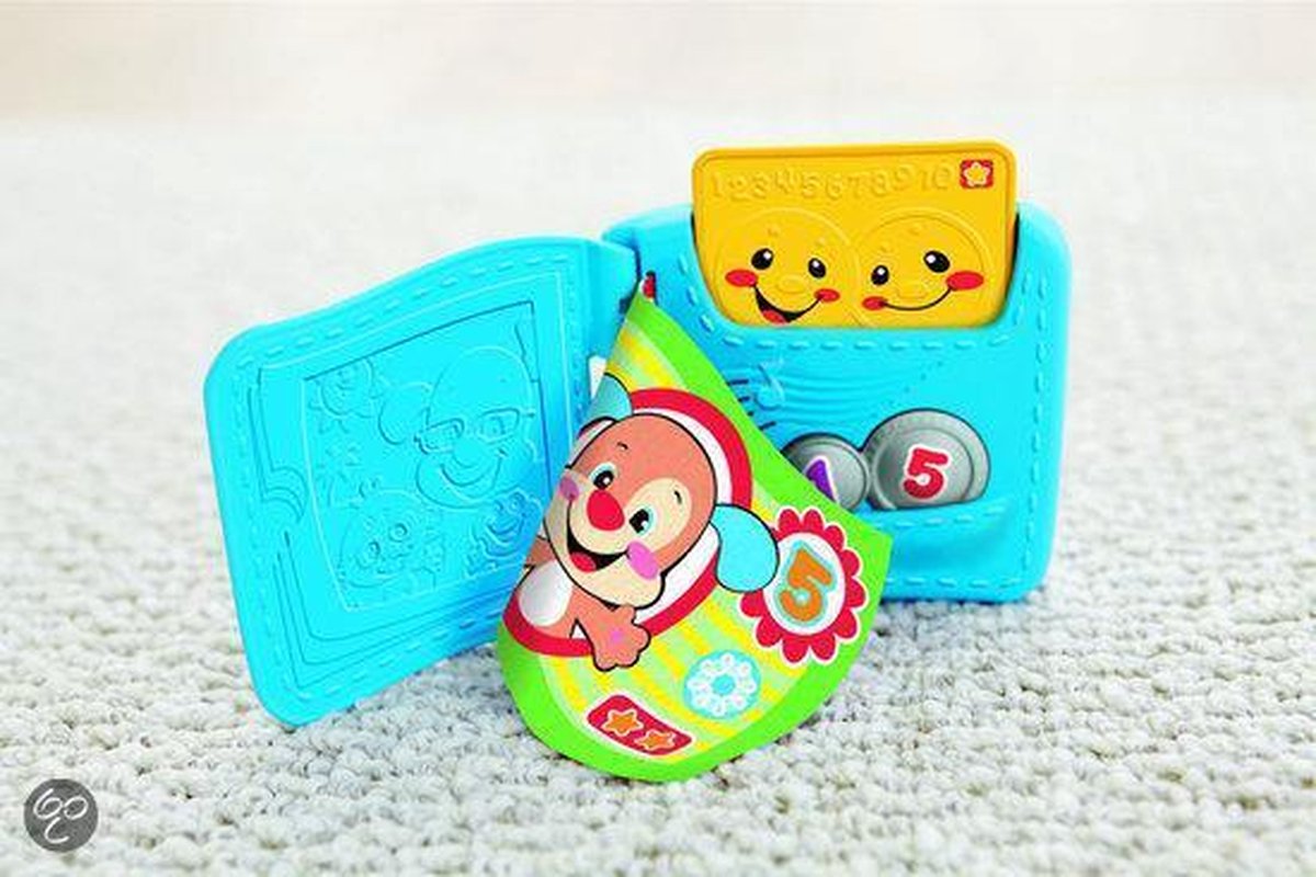 Fisher-Price Laugh & Learn Learning Wallet | bol.com