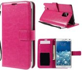 Cyclone wallet hoesje Samsung Galaxy Note Edge roze