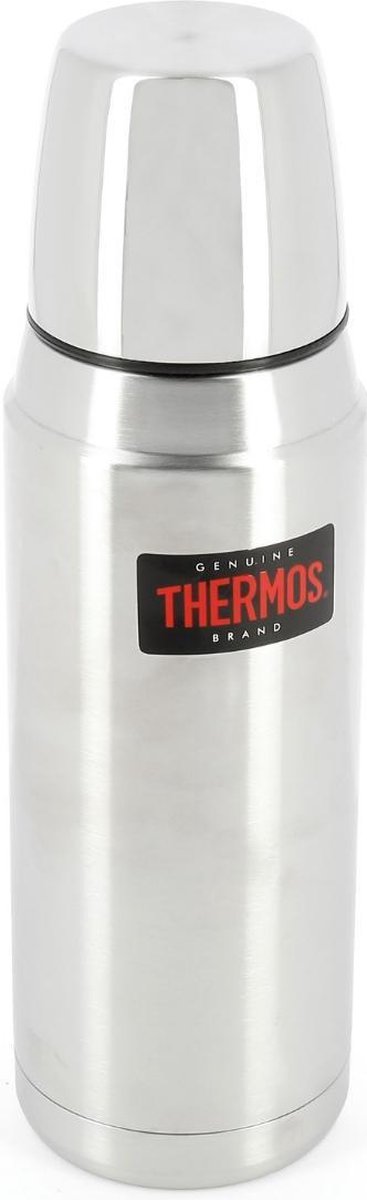 Thermos Heritage zilver thermosfles