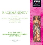 Rachmaninov: Vespers; Liturgy of St John Chrysostom