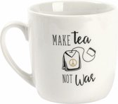 Dresz - Mok Make Tea Not war - Print binnen-/buitenkant - 350 ml