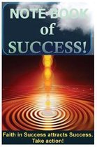 Notebook of Success! Take action! Black and white version.
