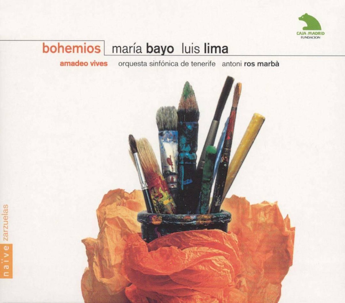 Vives: Bohemios / Marba, Bayo, Lima, Tenerife Orchestra