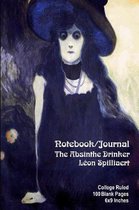 Notebook/Journal - The Absinthe Drinker - L on Spilliaert