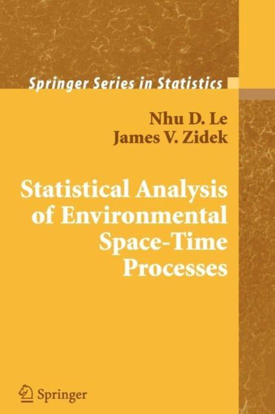 Statistical Analysis of Environmental Space-Time Processes - cover