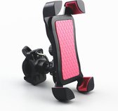 Telefoonhouder fiets universeel - Roze