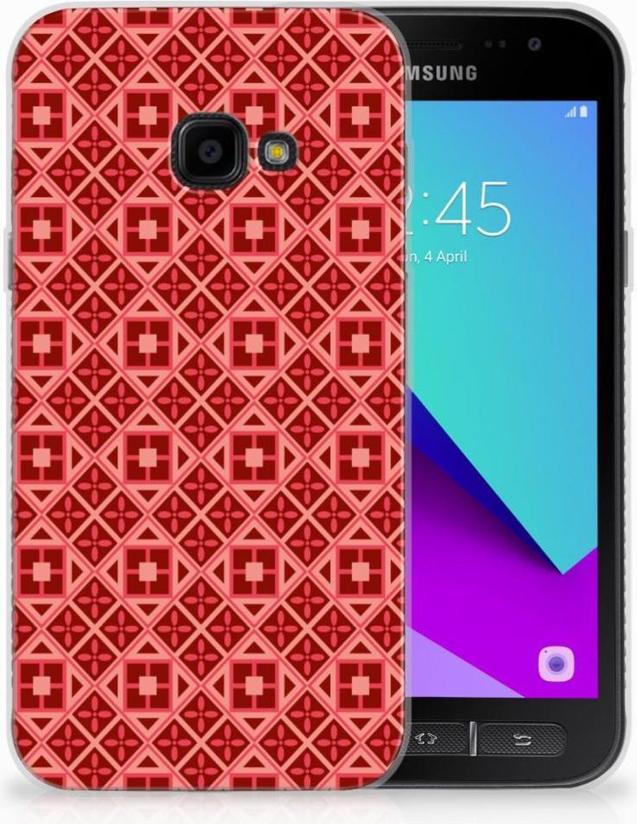 Samsung Galaxy Xcover 4 | Xcover 4s TPU bumper Batik Rood