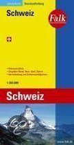 Falk Länderkarte Schweiz 1 : 303 000