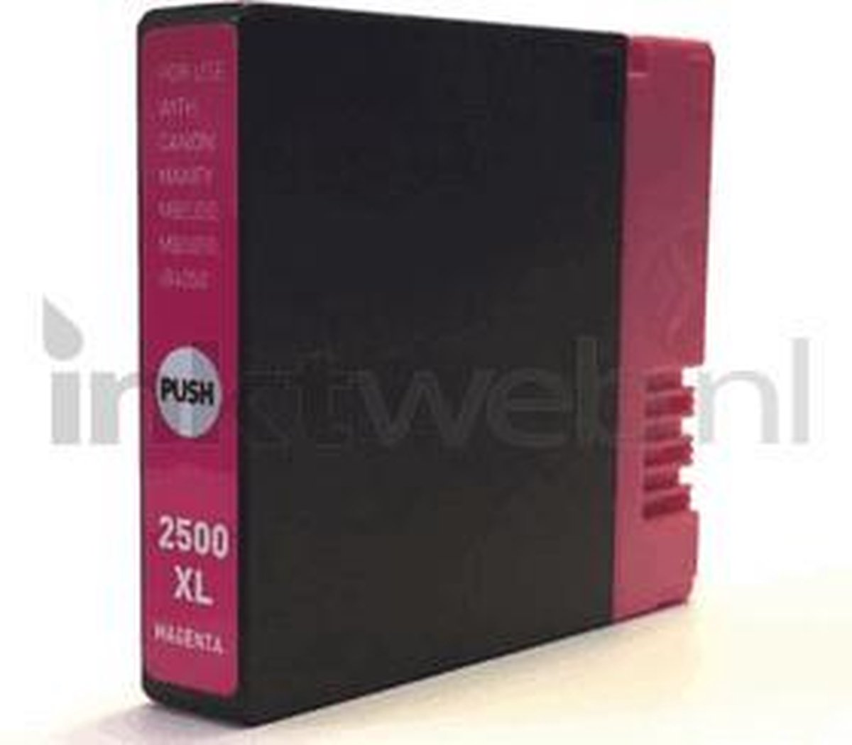 FLWR - Inktcartridge / PGI-2500XL / Magenta - Geschikt voor Canon