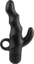 Anal Fantasy Vibrerende Plug P-spot Spiral - zwart