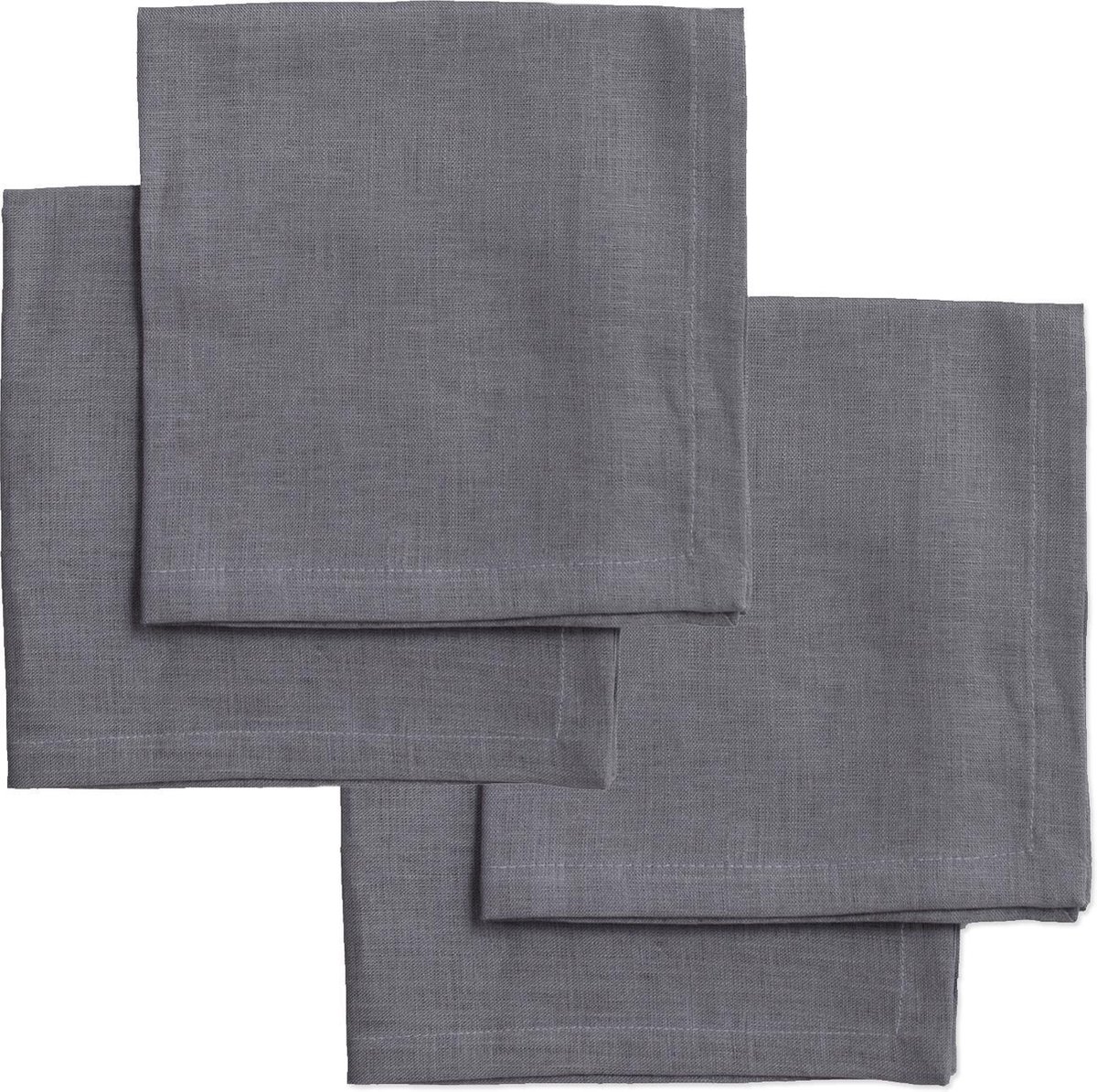 Ddddd Servetten Cabin - 40x40cm - Grijs - 4 Stuks
