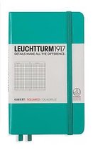 Leuchtturm1917 Notitieboek - Pocket - Geruit - Emerald