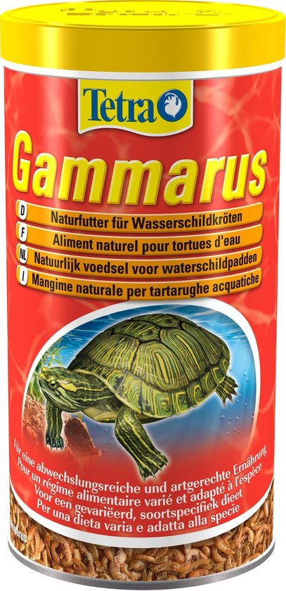 Smash enthousiasme verdrievoudigen Tetra Gammarus Schildpadvoer - Waterschildpad - 1 ltr | bol.com