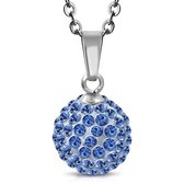 Amanto Ketting Cava Blue - 316L Staal PVD - Ø12mm - 45cm