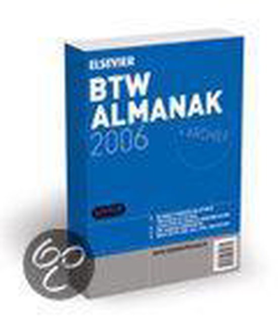 Cover van het boek 'Elsevier BTW Almanak / 2006 + Archief'