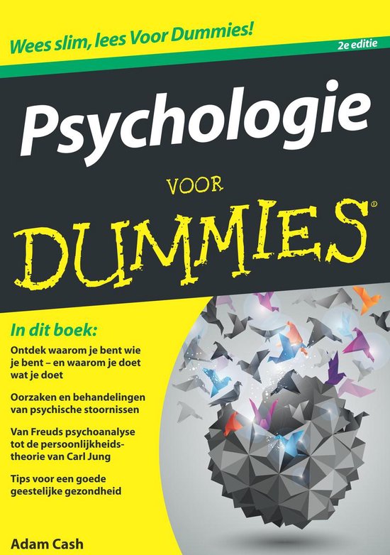 Voor Dummies - Psychologie voor Dummies - Adam Cash | Tiliboo-afrobeat.com