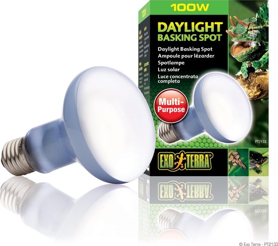 Exo Terra Daylight Basking Spot lamp - Terrarium Verlichting - 100W - Exo Terra