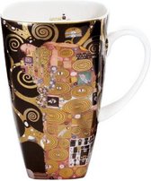 Goebel - Gustav Klimt | Koffie / Thee Mok De Vervulling | Beker - porselein - 450ml - met echt goud