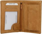 Old West Leren Portemonnee Bilfold - Echt Leer - Bruin