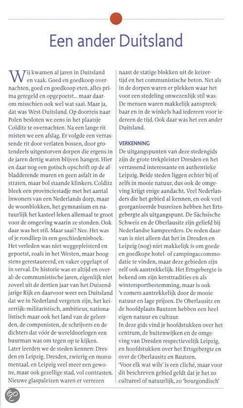 Dominicus stedengids - Dresden, Leipzig en omgeving