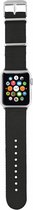 Trust Nylon bandje - Apple Watch Series 1/2/3 (38mm) - Zwart