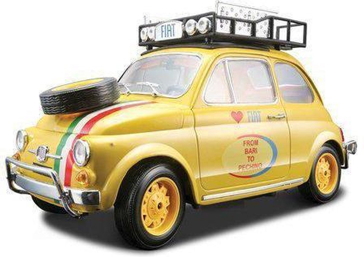 Bburago Fiat 500 From Bari To Pechino | bol.com