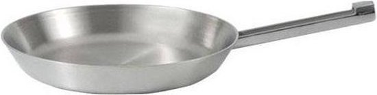 Pentole Agnelli Roestvrij staal 18/10 braadpan met twee handgrepen 32