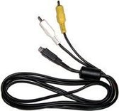 CB-AVC3 (W) A/V cable for SP-570UZ/SP-565UZ/590UZ/620UZ/720UZ/800UZ, XZ-1, SZ-10/14/20/30MR/31MR, SH-21/25MR, TG-820/620/320