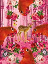 Poster Bambi Poster Hertje - Kinderkamer Poster