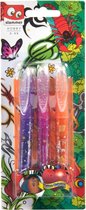 Create It! Tattoo Gelpen 3 Stuks Oranje/roze/paars