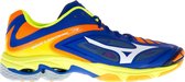 Mizuno Wave Lightning Z3 Sportschoenen - Maat 43 - Unisex - blauw/oranje/geel