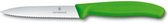 Couteau d'office Victorinox 10 cm dentelé vert