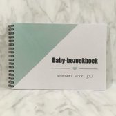 Invulboek 'Babybezoekboek' MINTGROEN