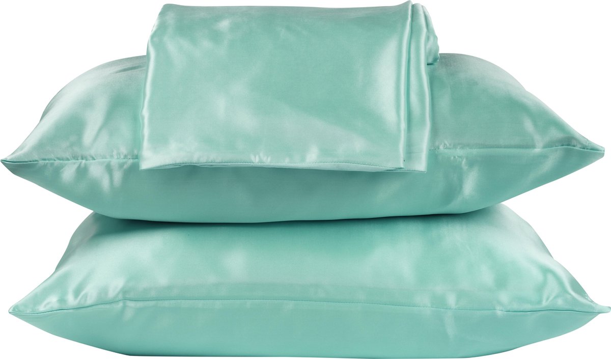 Beauty Pillow Set Petrol 2x Pillow + 1x Sheet 200x220
