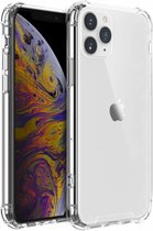 iphone 11 Pro Hoes Pearlycase.. Cover TPU Siliconen Transparant Met versterkte randen