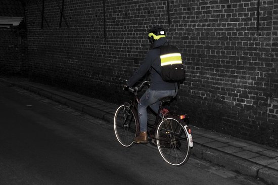 2 stuks - Velcro fluo band met reflectie - Wrap it WOWOW van Wowow — afbeelding 2