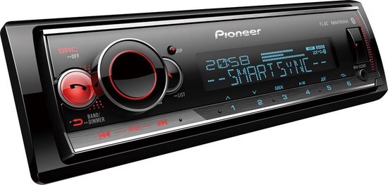 Pioneer MVH-S520BT Autoradio Enkel din Multicolour-USB-Bluetooth - 4 x 50 W  | bol.com