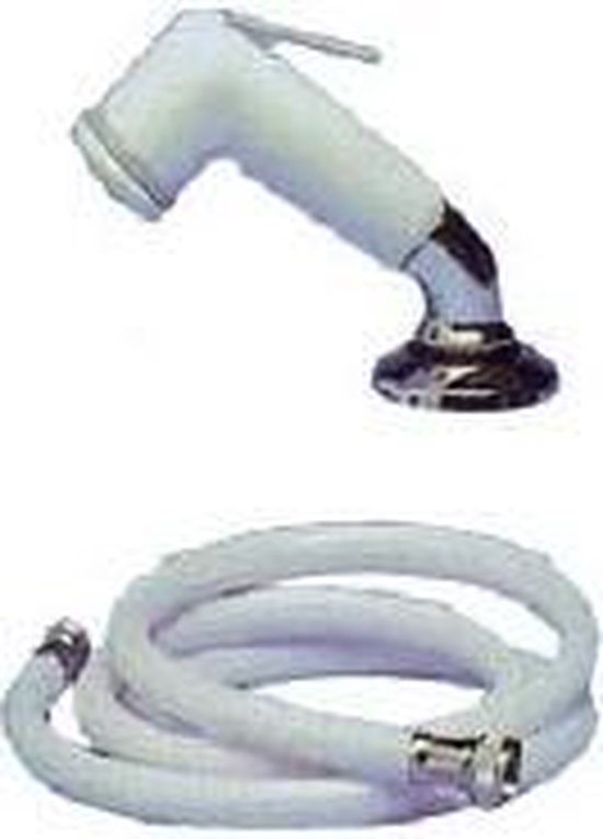 Douche kraan met druk knop