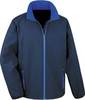 Senvi Sports Softshell Jas Unisex - Kleur Blauw/Royal - Maat 3XL