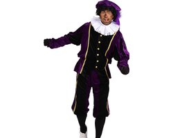 Piet Populair zwart/paars (mt M)
