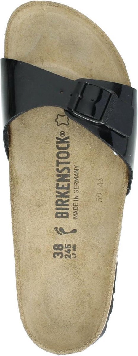 Birkenstock Slippers Dames Madrid Zwart