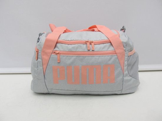Puma training d medium duffle bag light grey pink 07610403 | bol.com