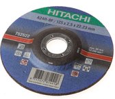 Hikoki Hitachi Doorslijpschijf kom voor metaal 125 x 2.5mm