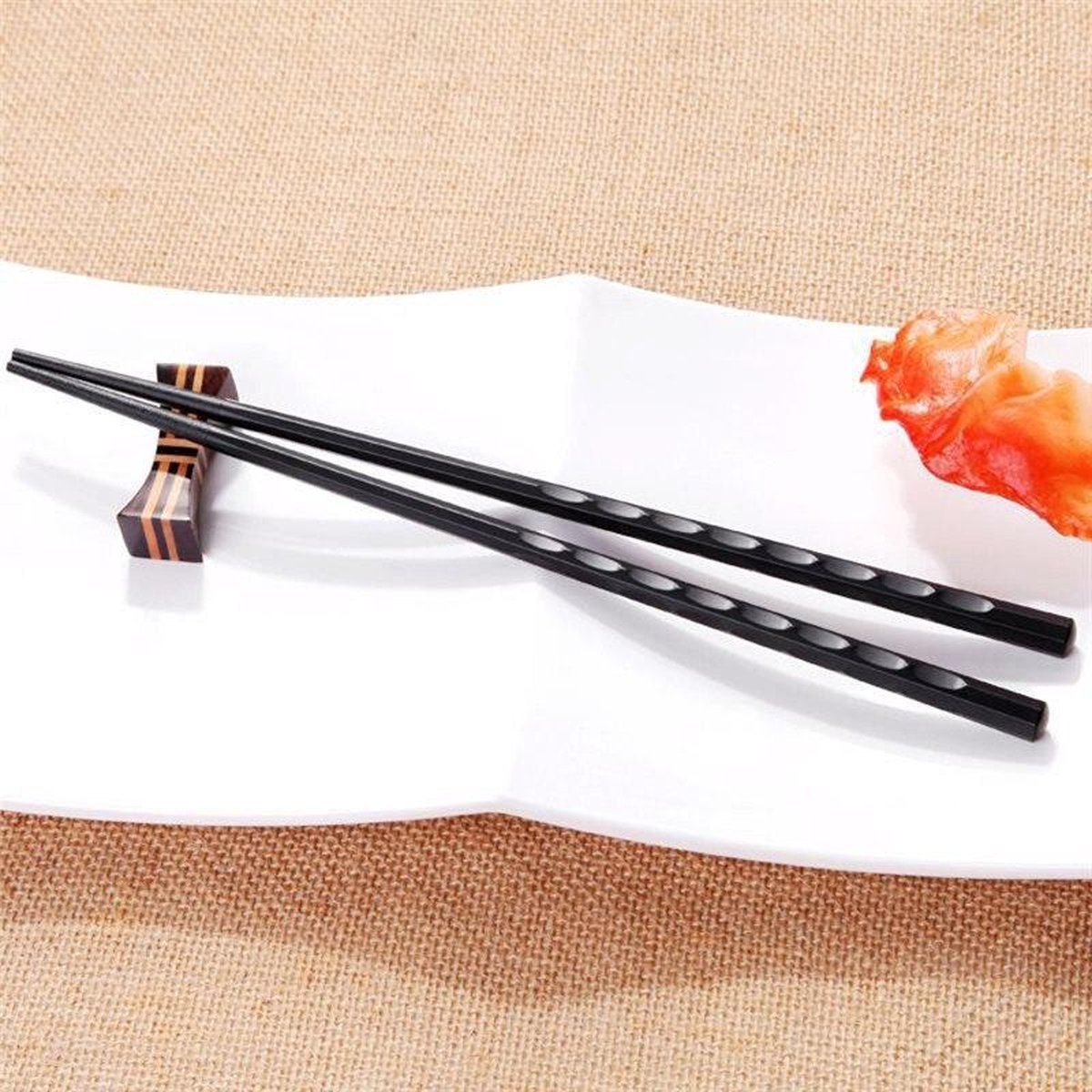 KELERINO. Chopsticks set (2 stokjes) - Eetstokjes Sushi - Kleine Golven - KELERINO.