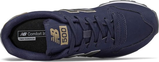 New Balance Sneakers - Maat 39 - Vrouwen - navy/ goud | bol.com