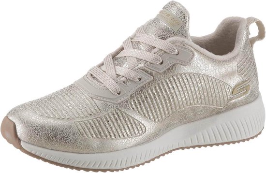Skechers sneakers laag bobs squad Zilver-38 | bol.com