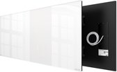 Welltherm infrarood paneel 930 Watt Wit glas uitvoering frameless