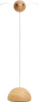 Hoptimist Oak. Woody Birdie Vogel op Veer H26.5cm