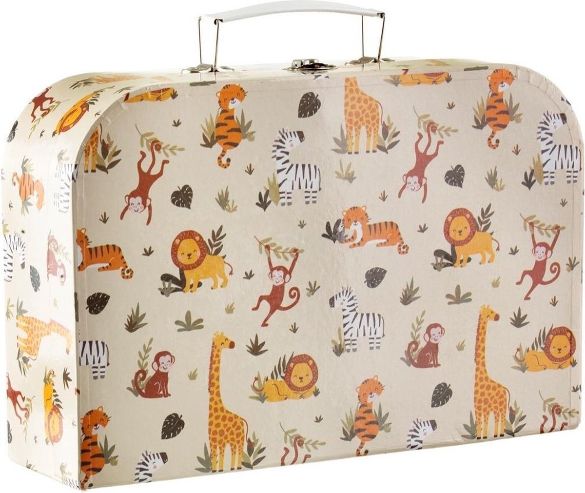 Sass & Belle Picknick koffer set Savannah Safari Multicolour | bol.com